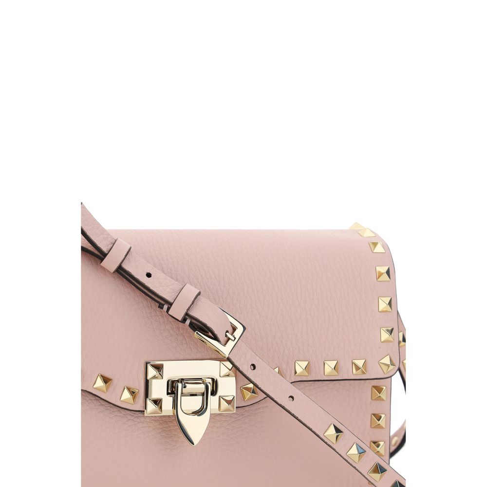 Valentino Garavani Pink Calf Leather Bos Taurus Shoulder Bag | Regal Royce