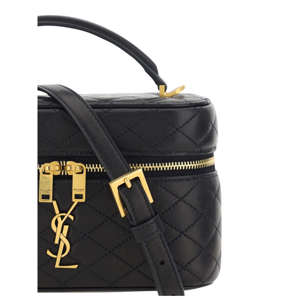 Saint Laurent Black Lamb Ovis Aries Aries Shoulder Bag | Regal Royce