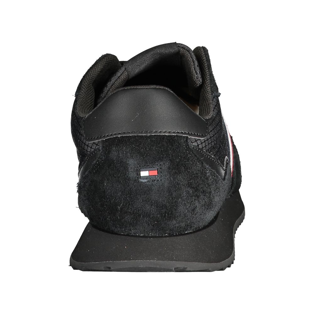 Tommy Hilfiger Nero Leather Men Sneaker | Regal Royce