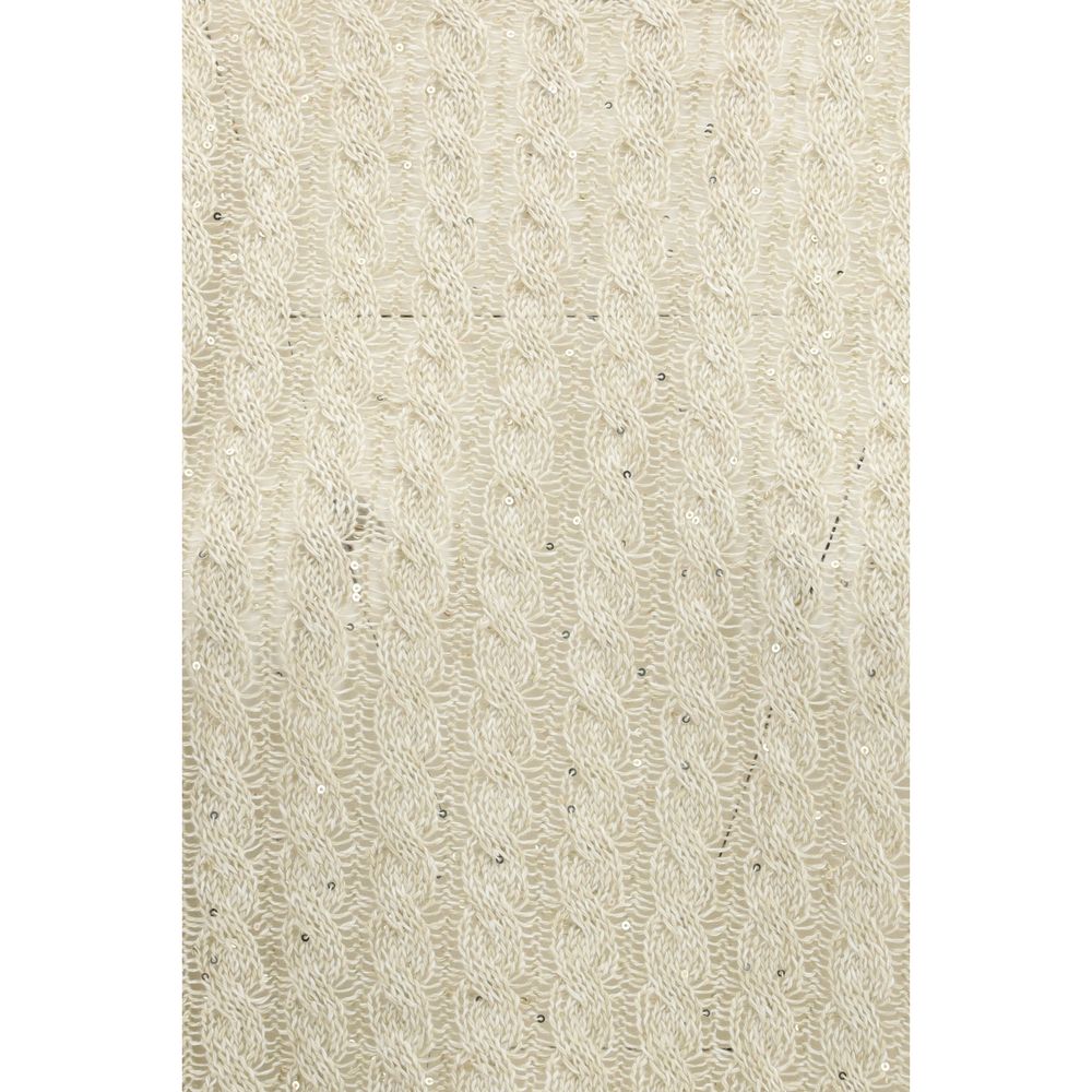 Brunello Cucinelli Beige Linen Sweatshirt | Regal Royce