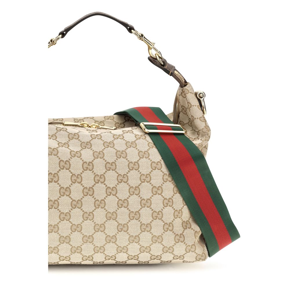 Gucci Beige Fabric Shoulder Bag | Regal Royce