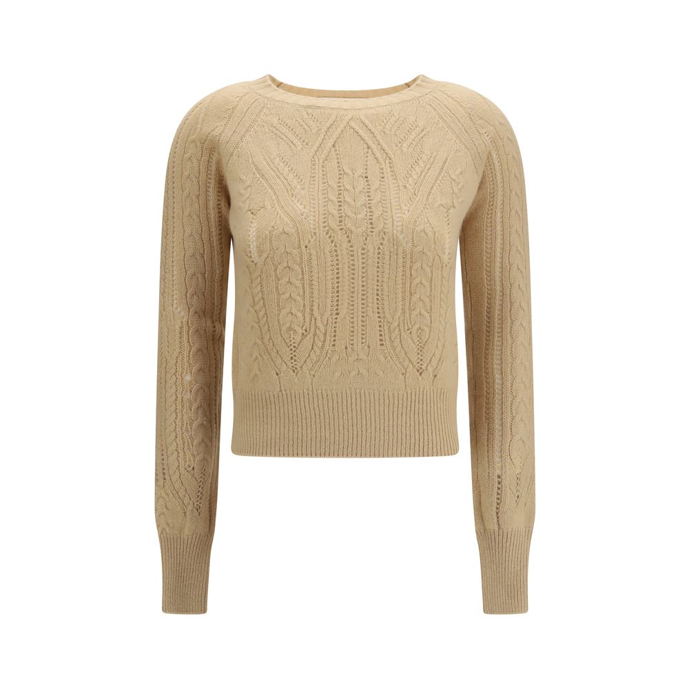 Ermanno Scervino Beige Cashmere Sweater | Regal Royce