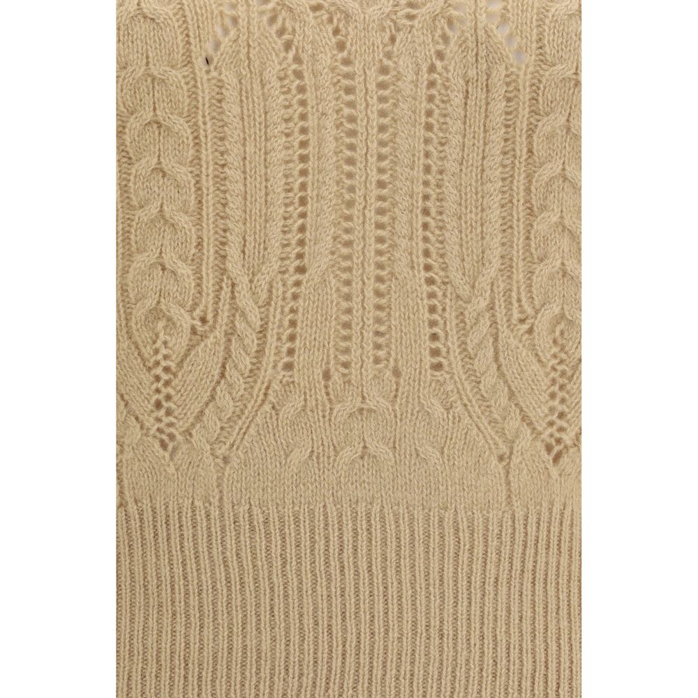Ermanno Scervino Beige Cashmere Sweater | Regal Royce