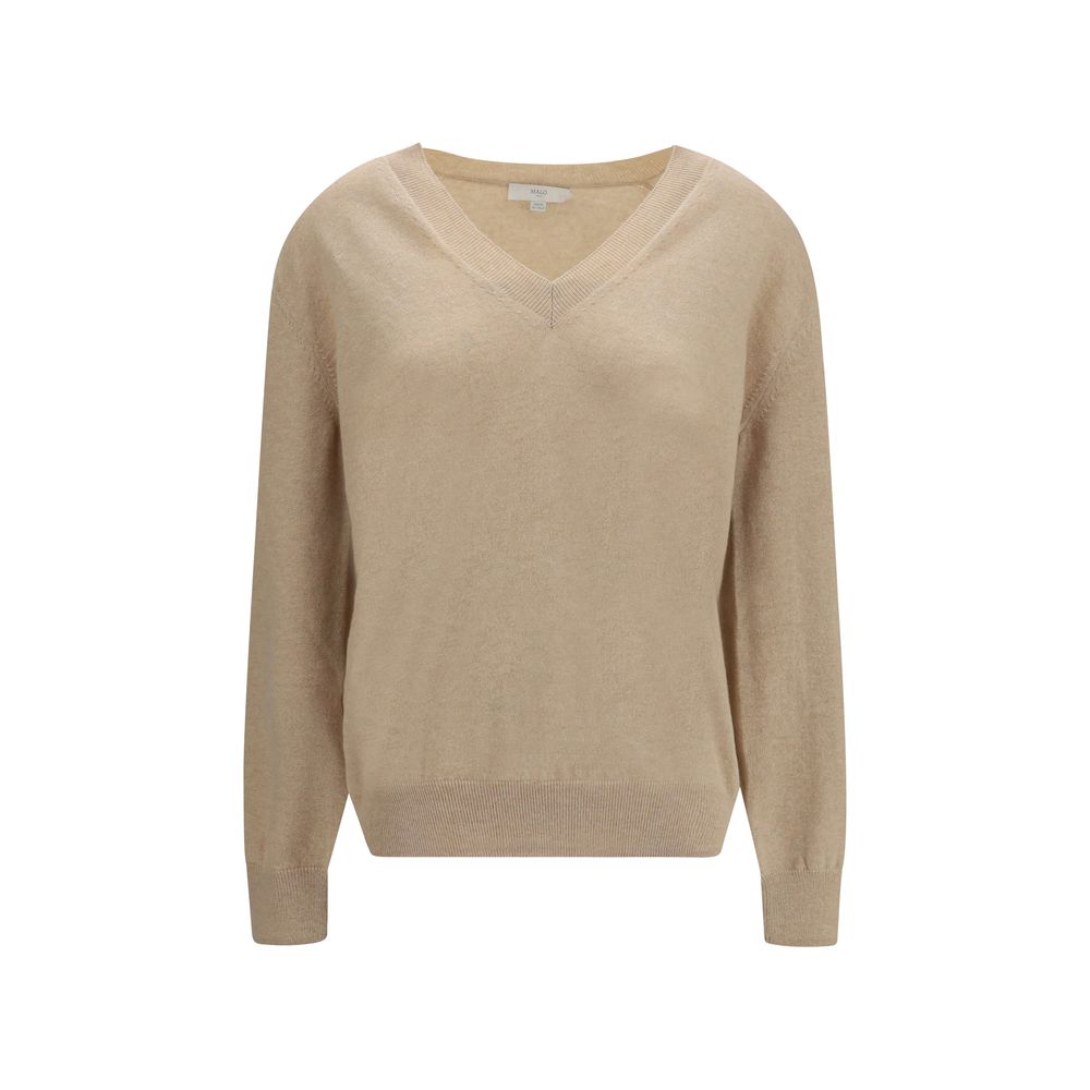Malo Beige Cashmere Sweater | Regal Royce