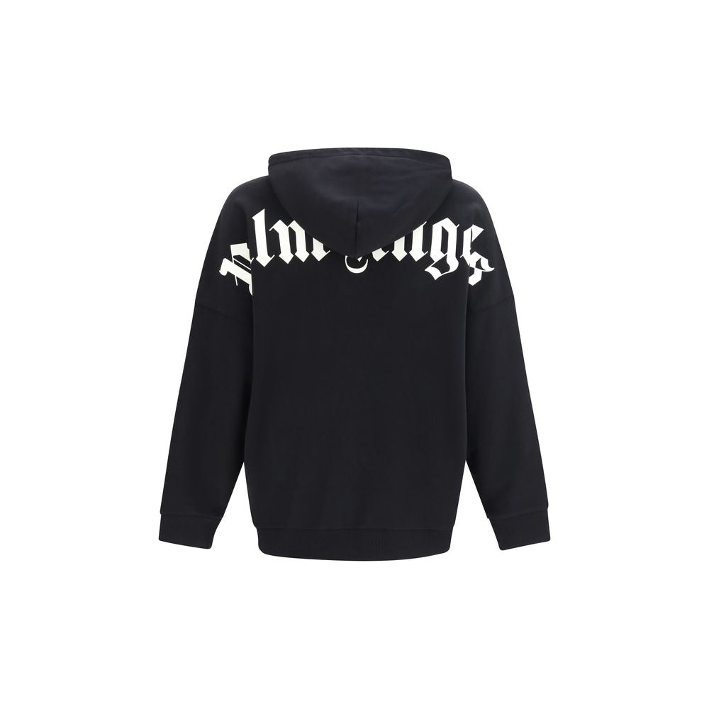 Palm Angels Black Cotton Sweatshirt | Regal Royce