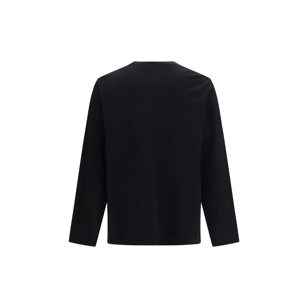 Canada Goose Black Cotton Long Sleeve T-Shirt | Regal Royce