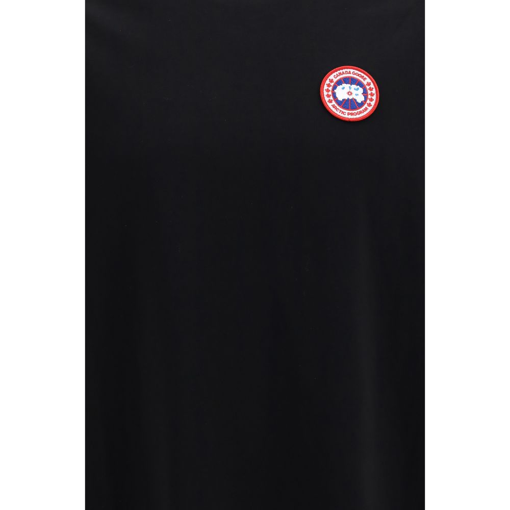 Canada Goose Black Cotton Long Sleeve T-Shirt | Regal Royce