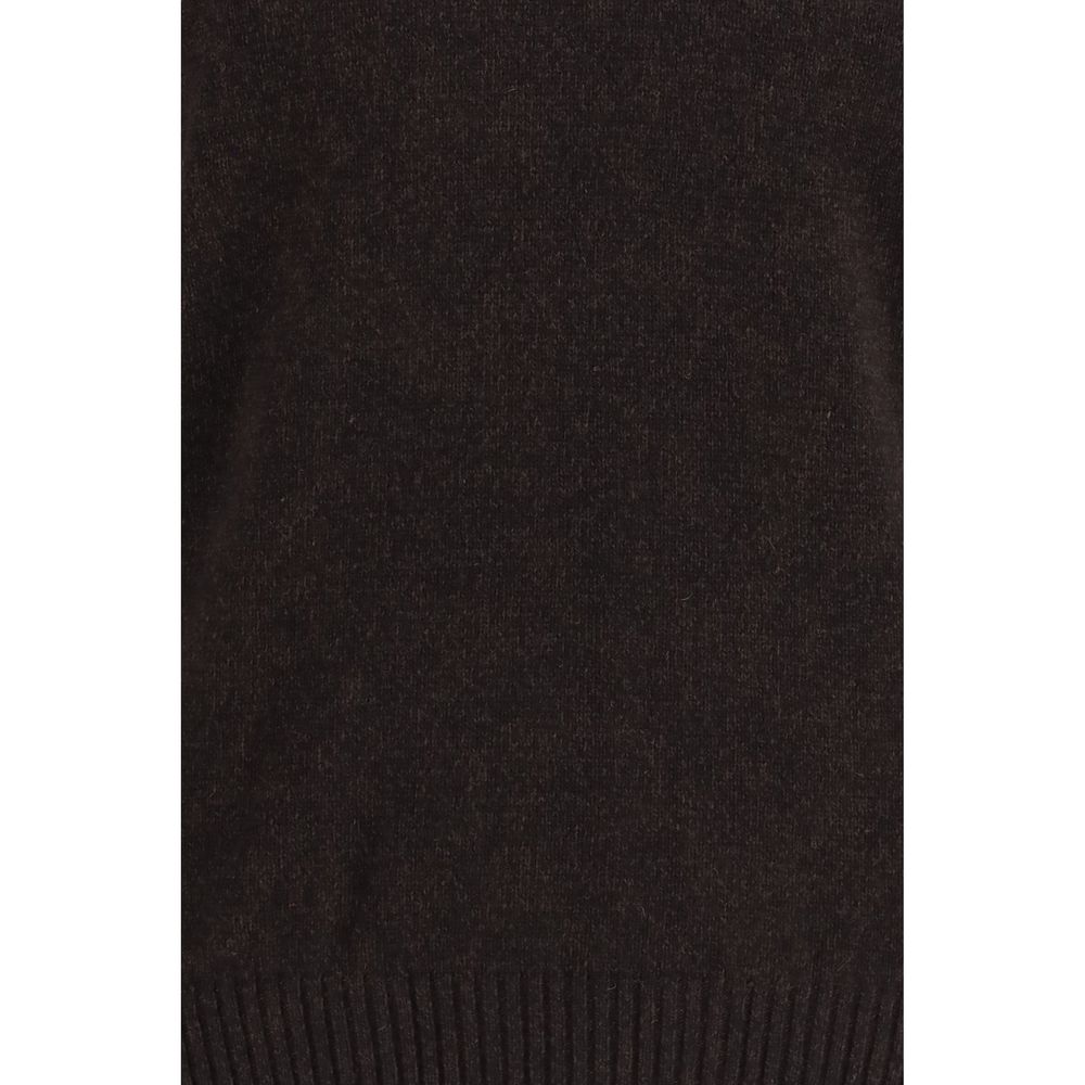 Brooksfield Brown Wool Oves Aries Sweatshirt | Regal Royce