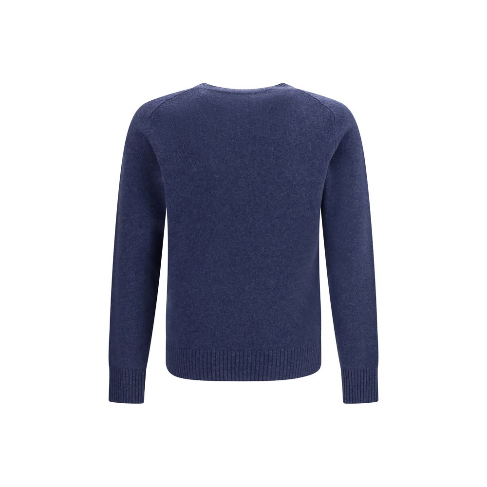 Brooksfield Blue Cashmere Sweater | Regal Royce