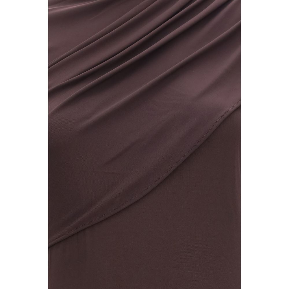 Courrèges Brown Viscose Casual Dress | Regal Royce