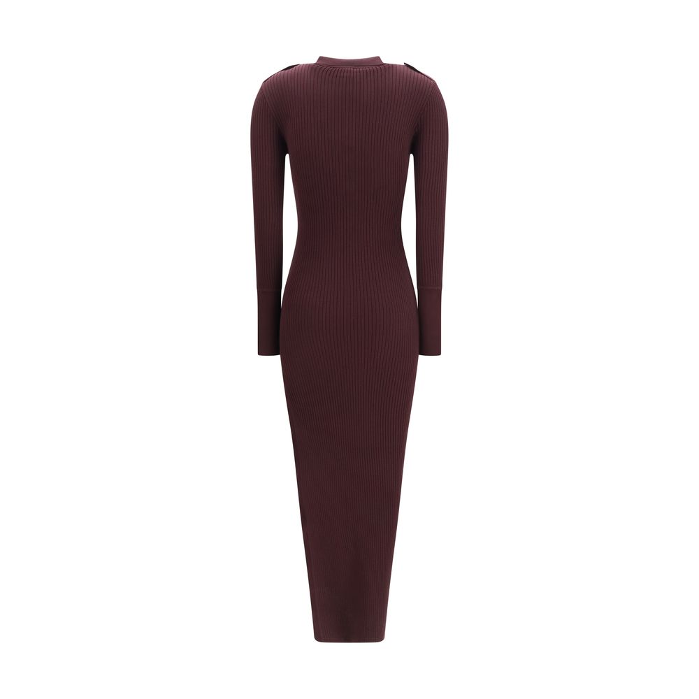 Courrèges Purple Viscose Long Dress | Regal Royce