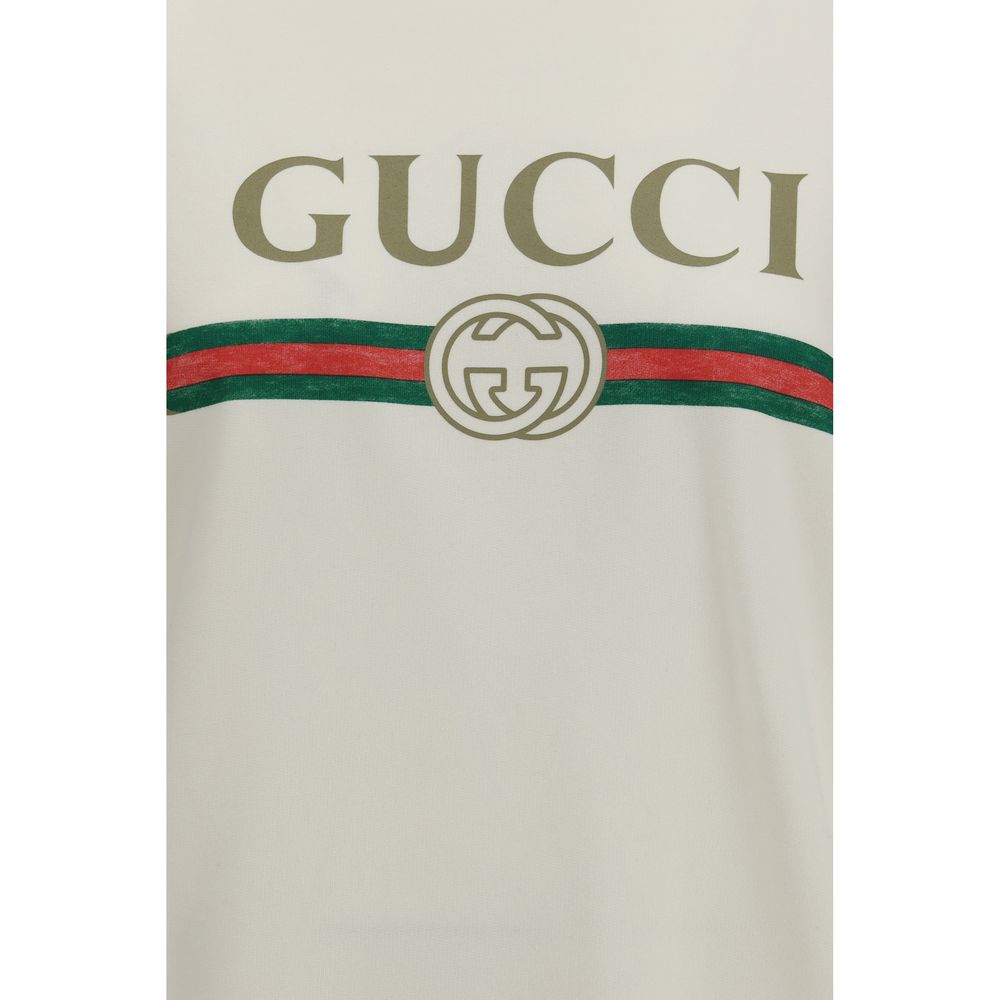 Gucci White Cotton Sweatshirt | Regal Royce