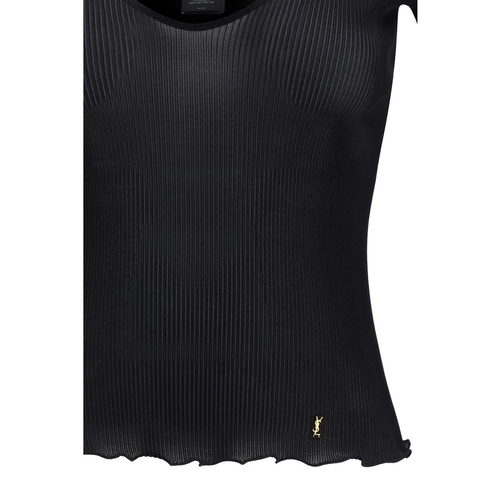 Saint Laurent Black Silk Blouse | Regal Royce