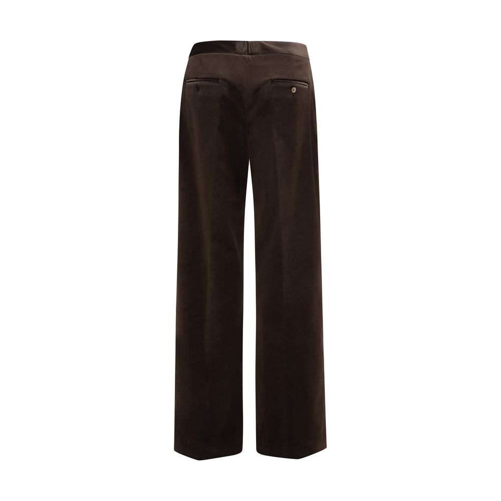Lardini Brown Cotton Pants | Regal Royce