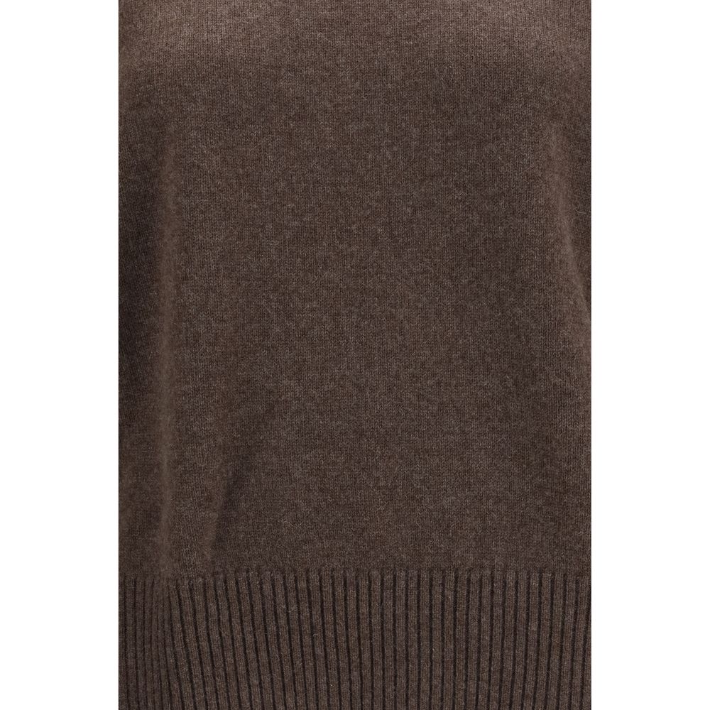 Loulou De Saison Brown Cashmere Sweater | Regal Royce