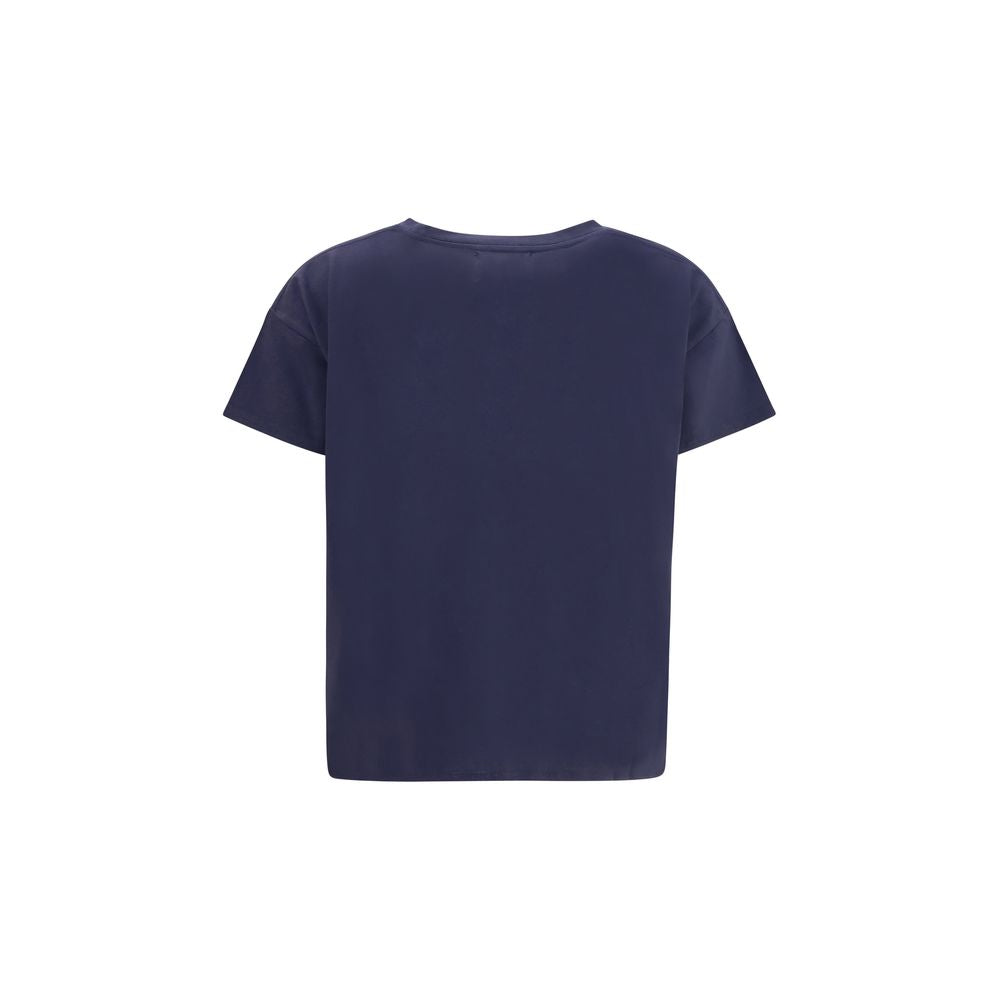 Loulou De Saison Blue Cotton T-Shirt | Regal Royce