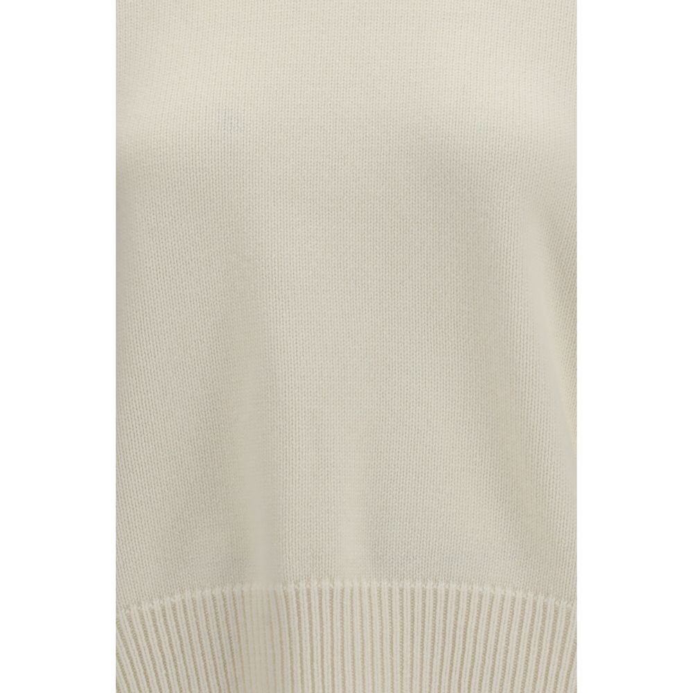 Loulou De Saison White Wool Oves Aries Sweatshirt | Regal Royce