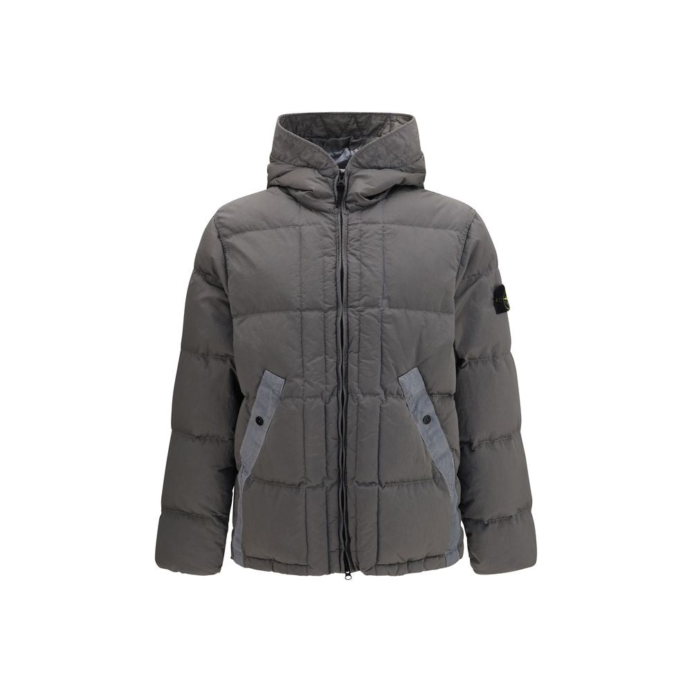 Stone Island Bicolor Polyamide Full-Length Jacket | Regal Royce