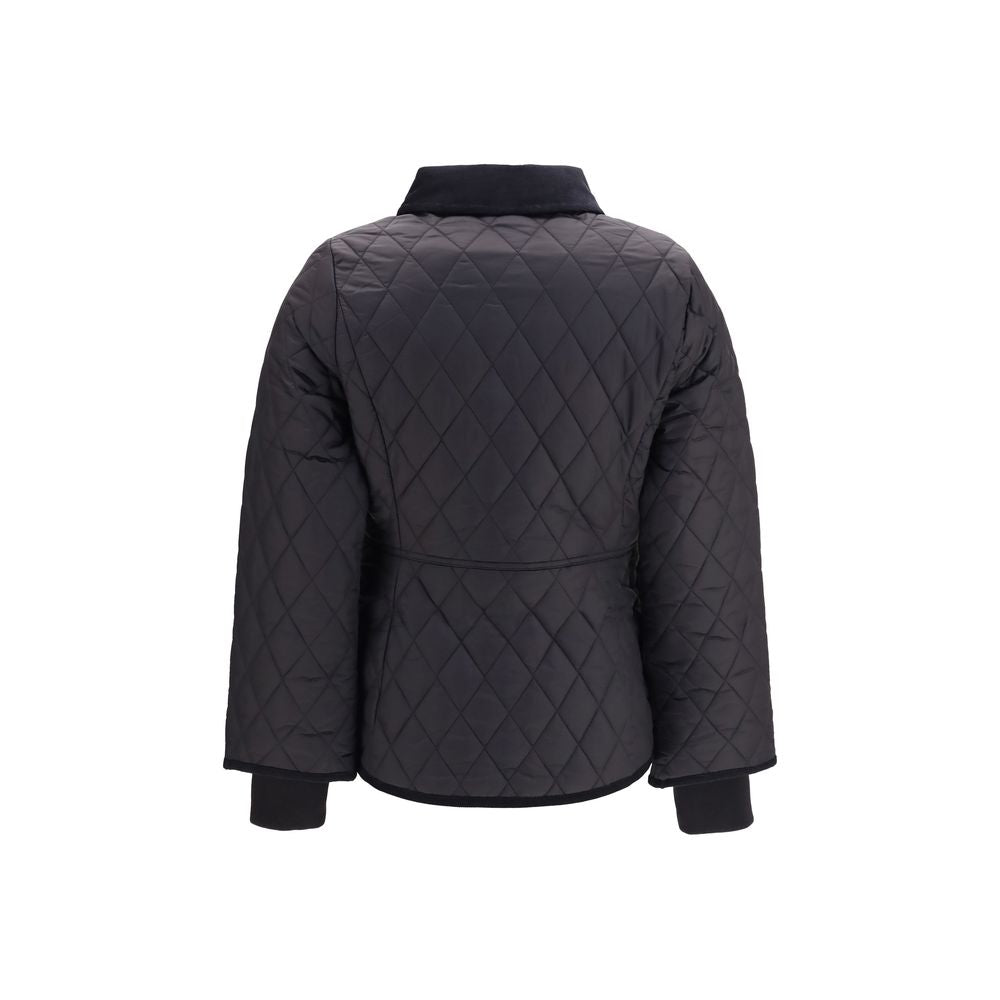 Barbour Black Polyamide Full-Length Jacket | Regal Royce