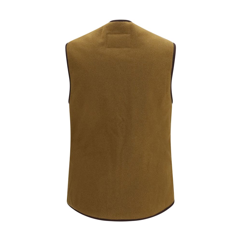 Barbour Brown Marabou Sleeveless Jacket | Regal Royce