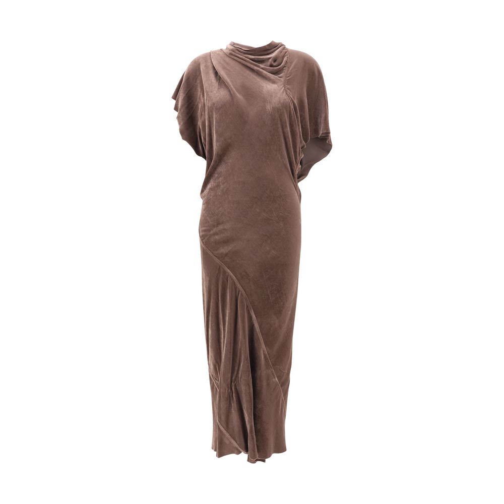Rick Owens Beige Viscose Casual Dress | Regal Royce