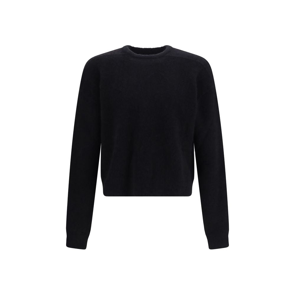 Rick Owens Black Alpaca Vicugna Pacos Sweatshirt | Regal Royce