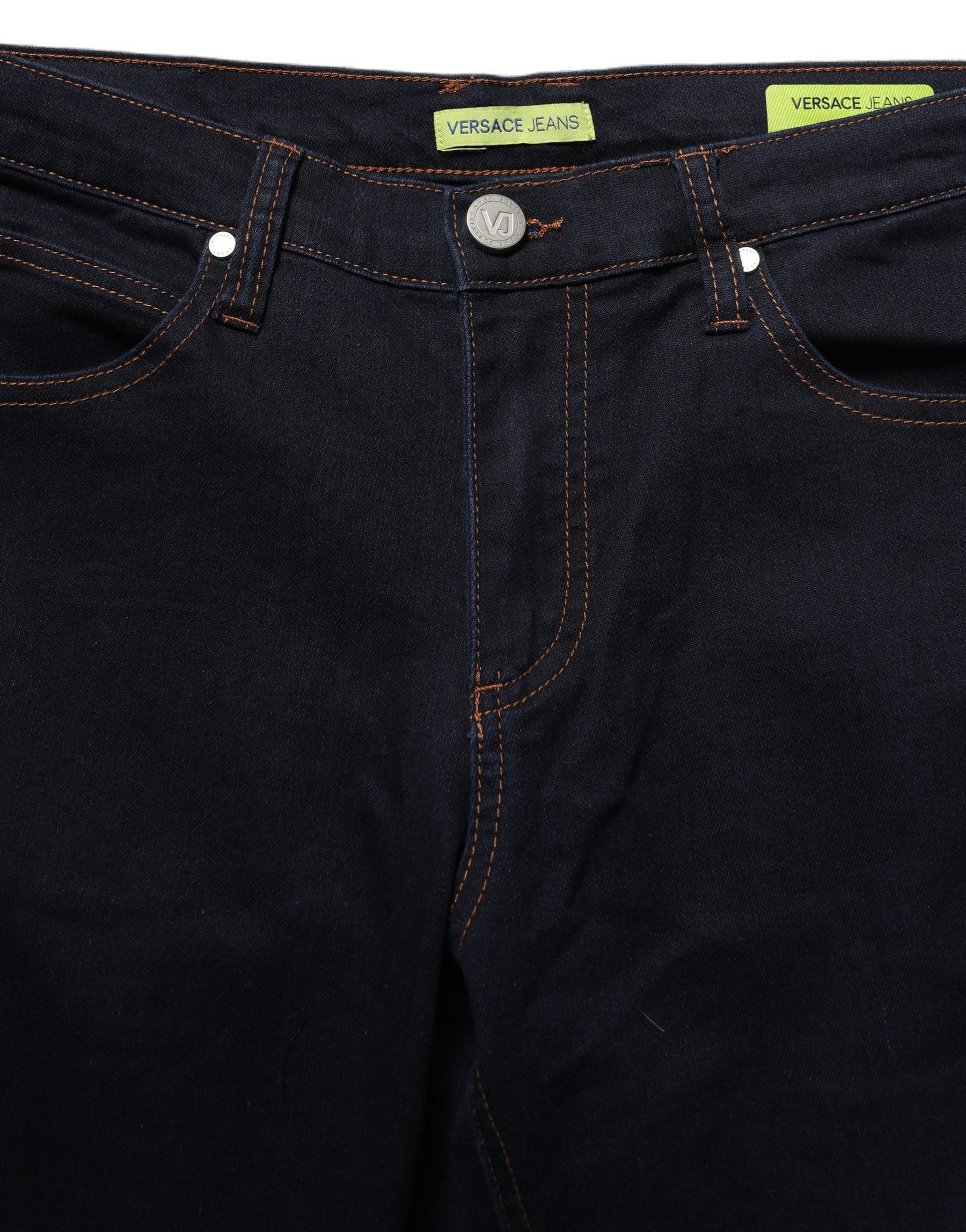 Versace Jeans Couture Blue High Waist Skinny Denim Trouser Jeans | Regal Royce
