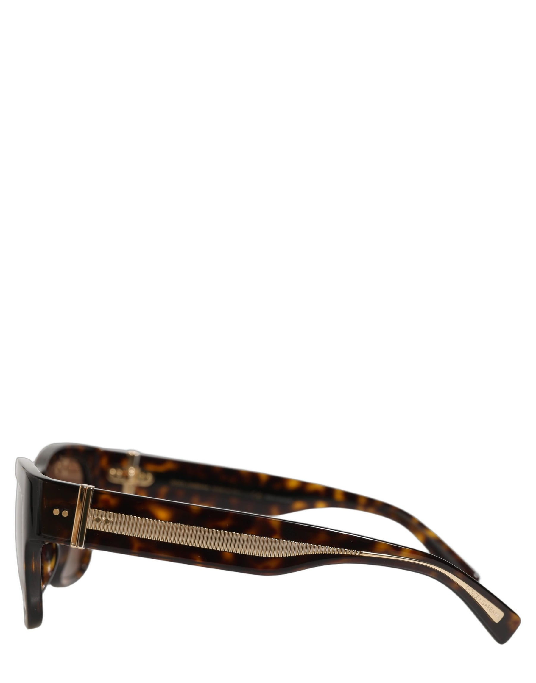 Dolce & Gabbana DG4390F Brown Acetate Frame Polarized Lenses Sunglasses | Regal Royce