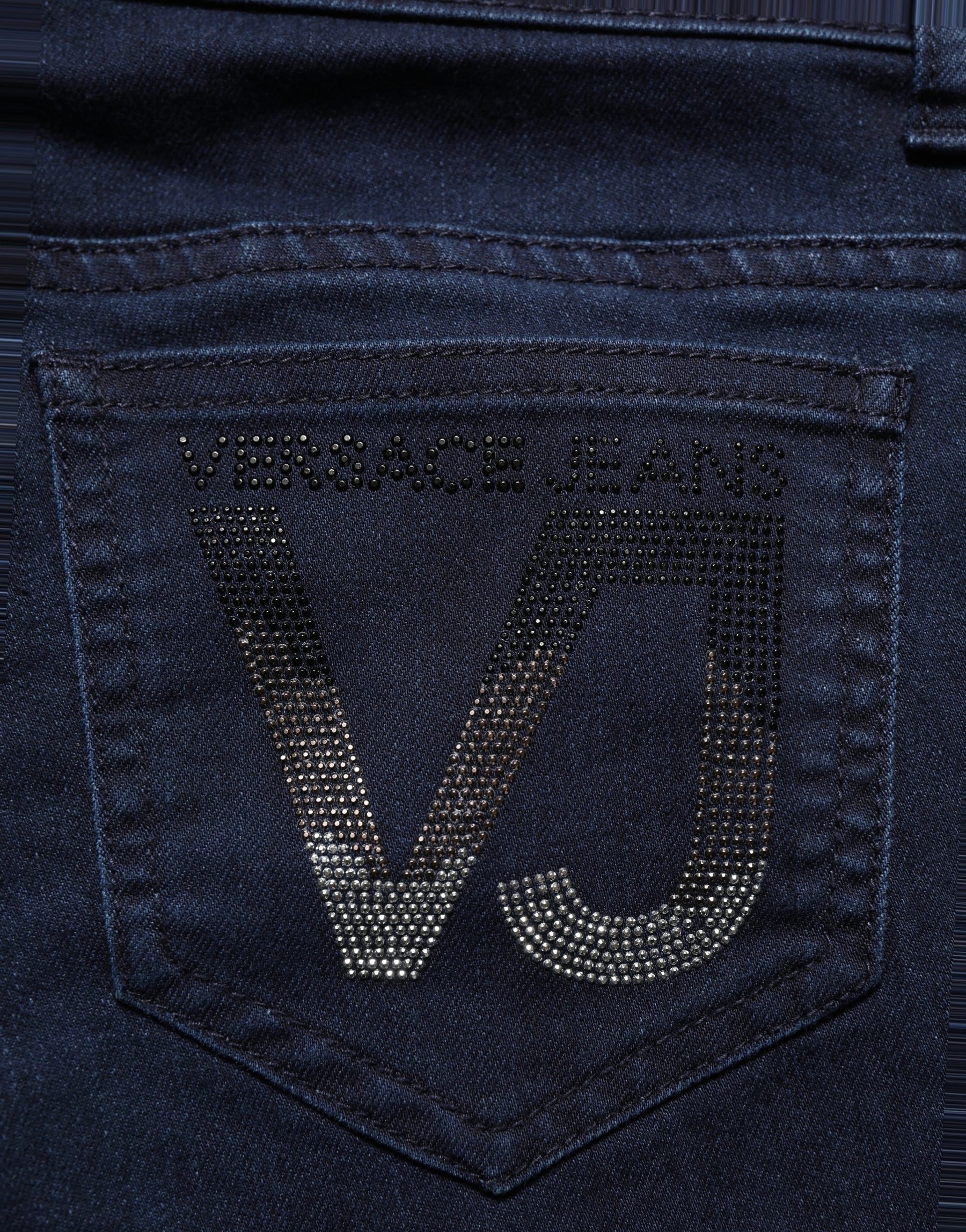 Versace Jeans Couture Blue High Waist Skinny Denim Trouser Jeans | Regal Royce