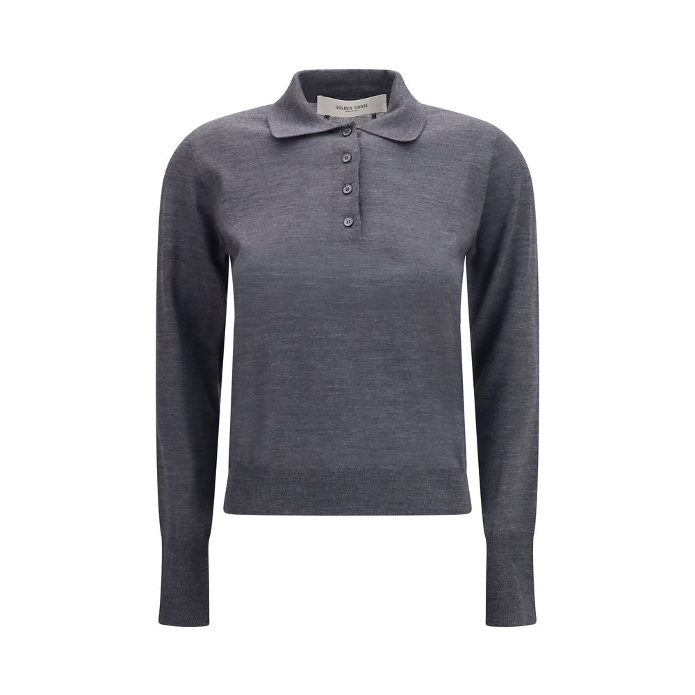 Golden Goose Gray Wool Oves Aries Shirt | Regal Royce