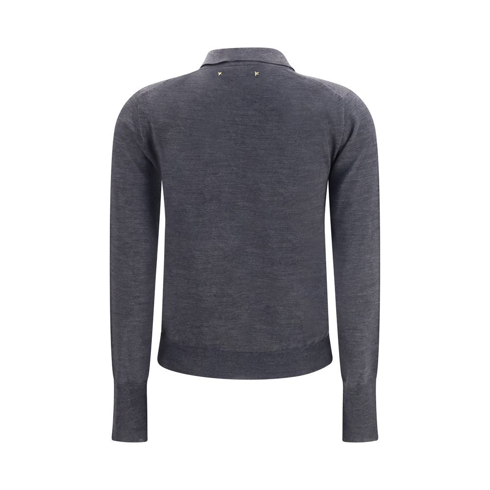 Golden Goose Gray Wool Oves Aries Shirt | Regal Royce