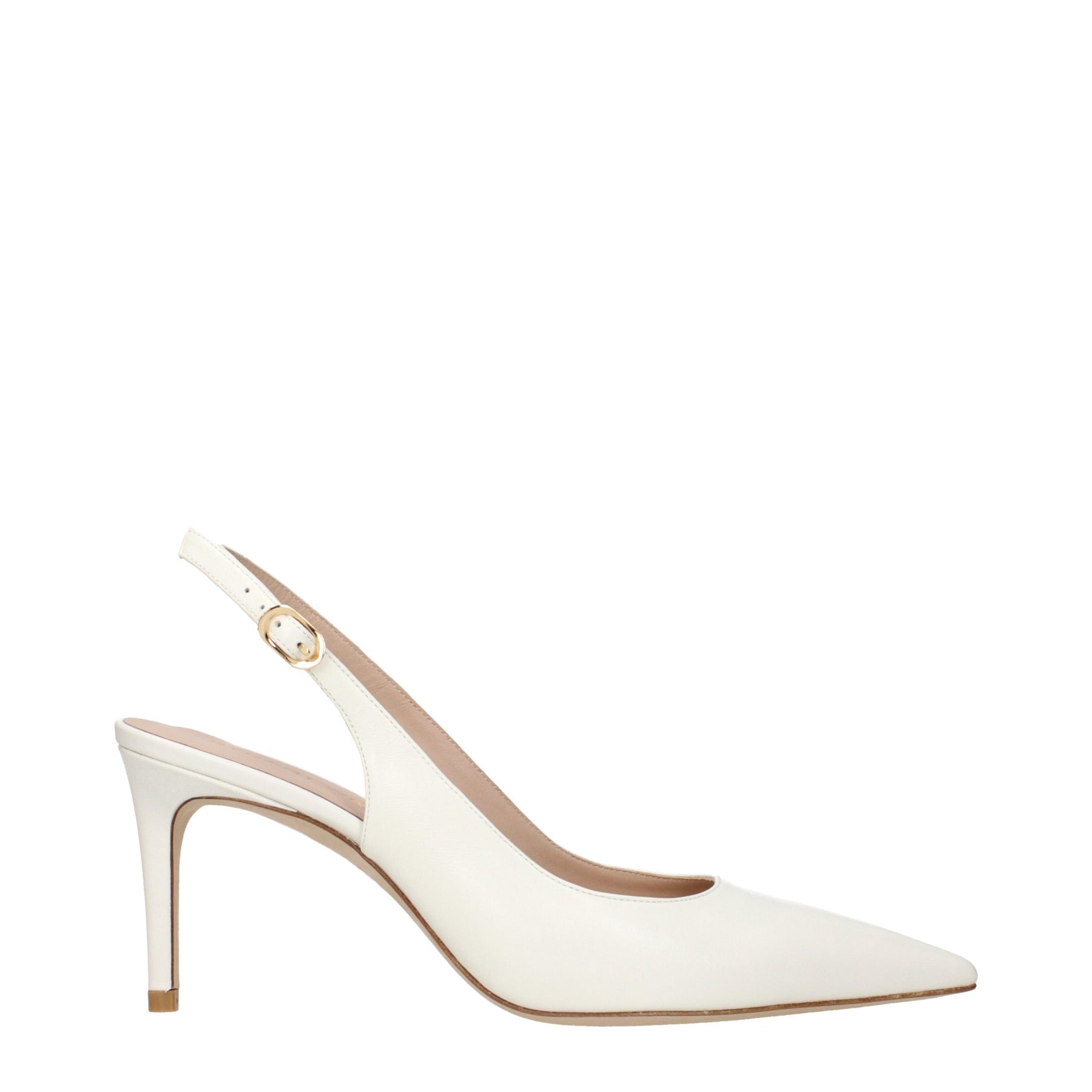 Stuart Weitzman Beige Leather High Heel Pumps | Regal Royce