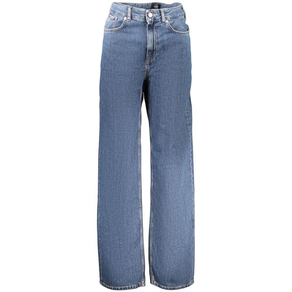 Pepe Jeans Blue Cotton Women's Jeans | Regal Royce