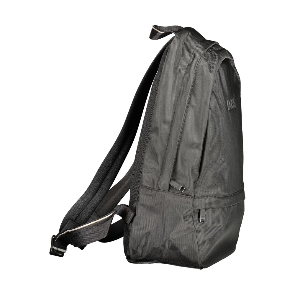 Hugo Boss Black Polyester Men's Backpack | Regal Royce