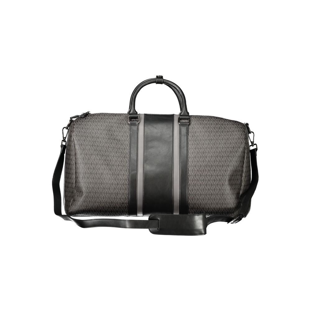 Mario Valentino Black Polyurethane Women's Bag | Regal Royce