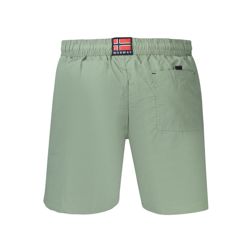 Norway 1963 Green Poliammide Men's Swimwear | Regal Royce
