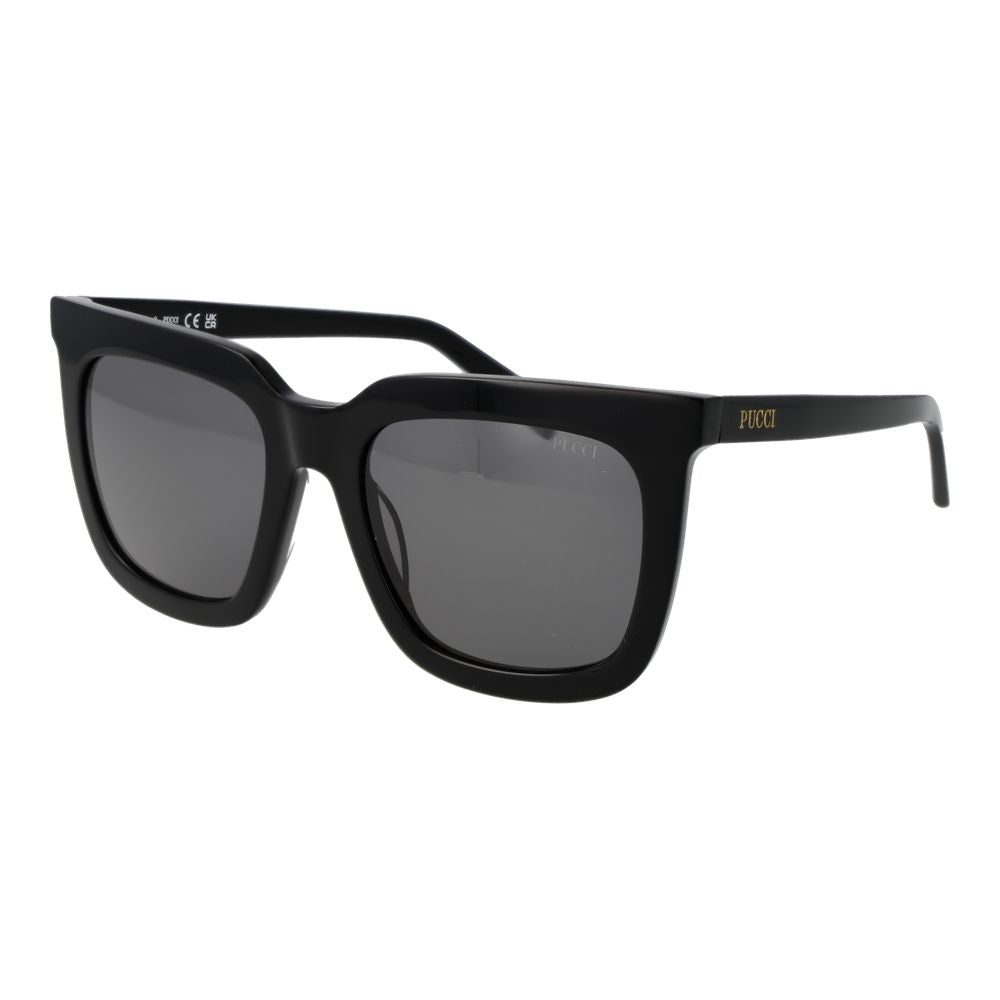 Emilio Pucci Black Acetate Sunglasses | Regal Royce