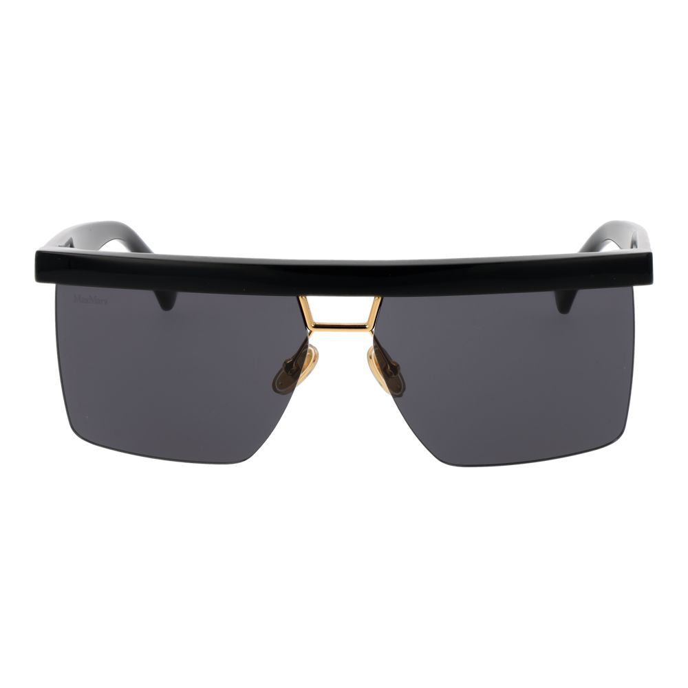 Max Mara Black Stainless Steel Sunglasses | Regal Royce