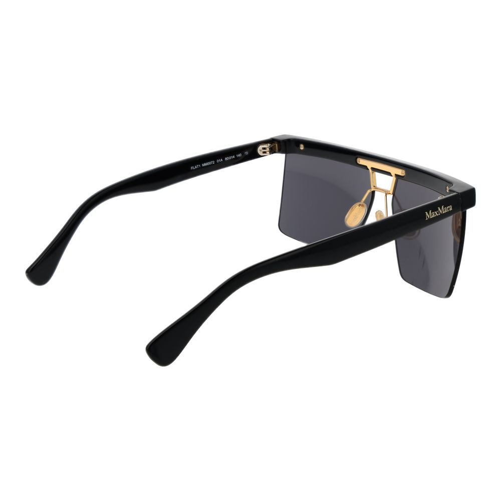 Max Mara Black Stainless Steel Sunglasses | Regal Royce