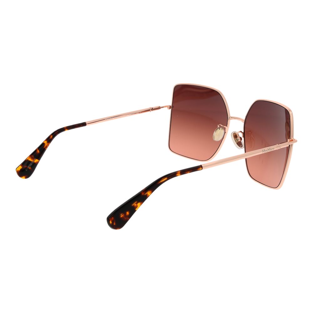 Max Mara Rose Gold Metal Sunglasses | Regal Royce