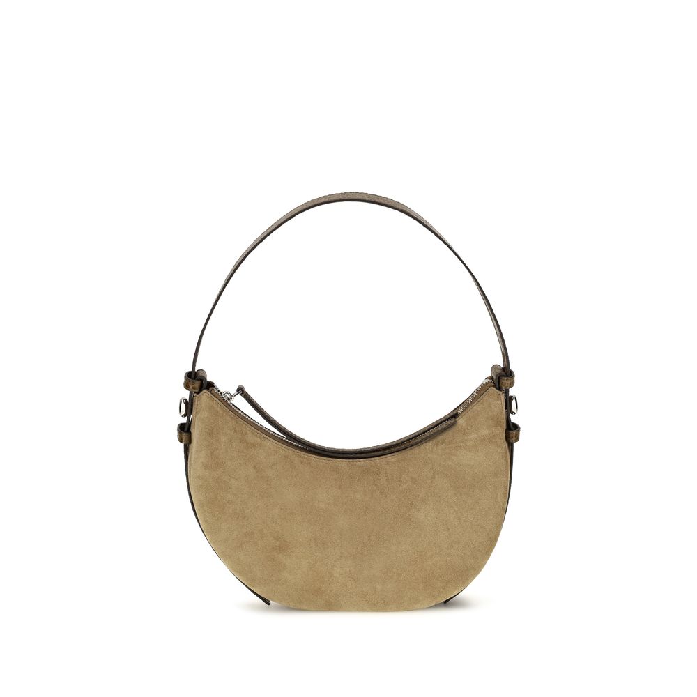 Tory Burch Beige Suede Leather Shoulder Bag | Regal Royce