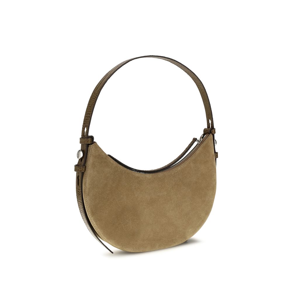 Tory Burch Beige Suede Leather Shoulder Bag | Regal Royce
