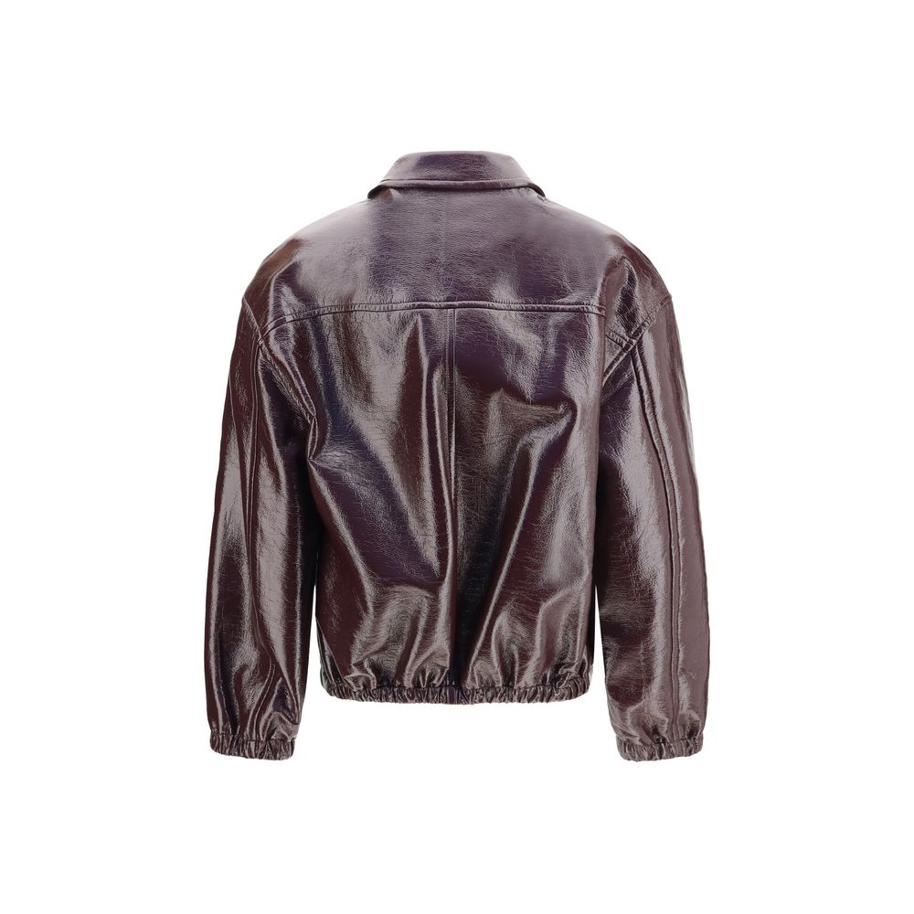 Courrèges Bordeaux Cotton Bomber | Regal Royce