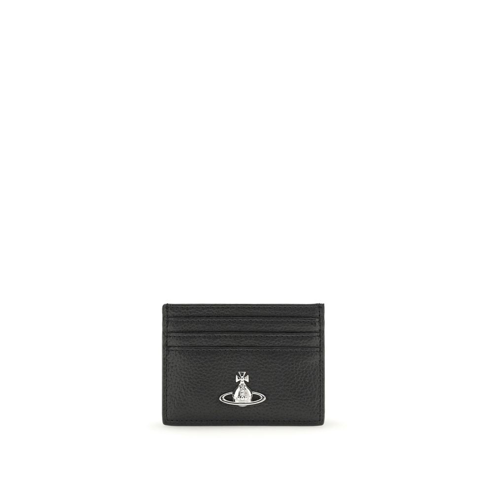 Vivienne Westwood Black Polyurethane Wallet | Regal Royce