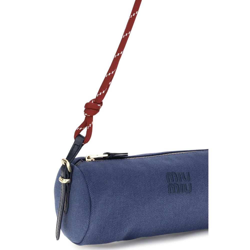 Miu Miu Blue Cotton Wallet | Regal Royce