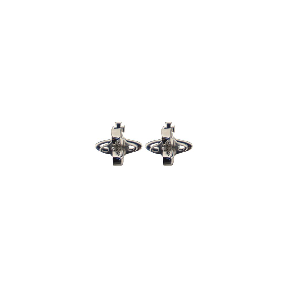 Vivienne Westwood Silver Brass Earrings | Regal Royce