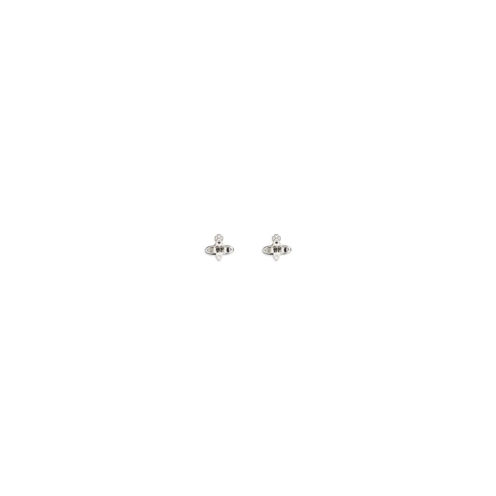 Vivienne Westwood Silver Metal Earrings | Regal Royce