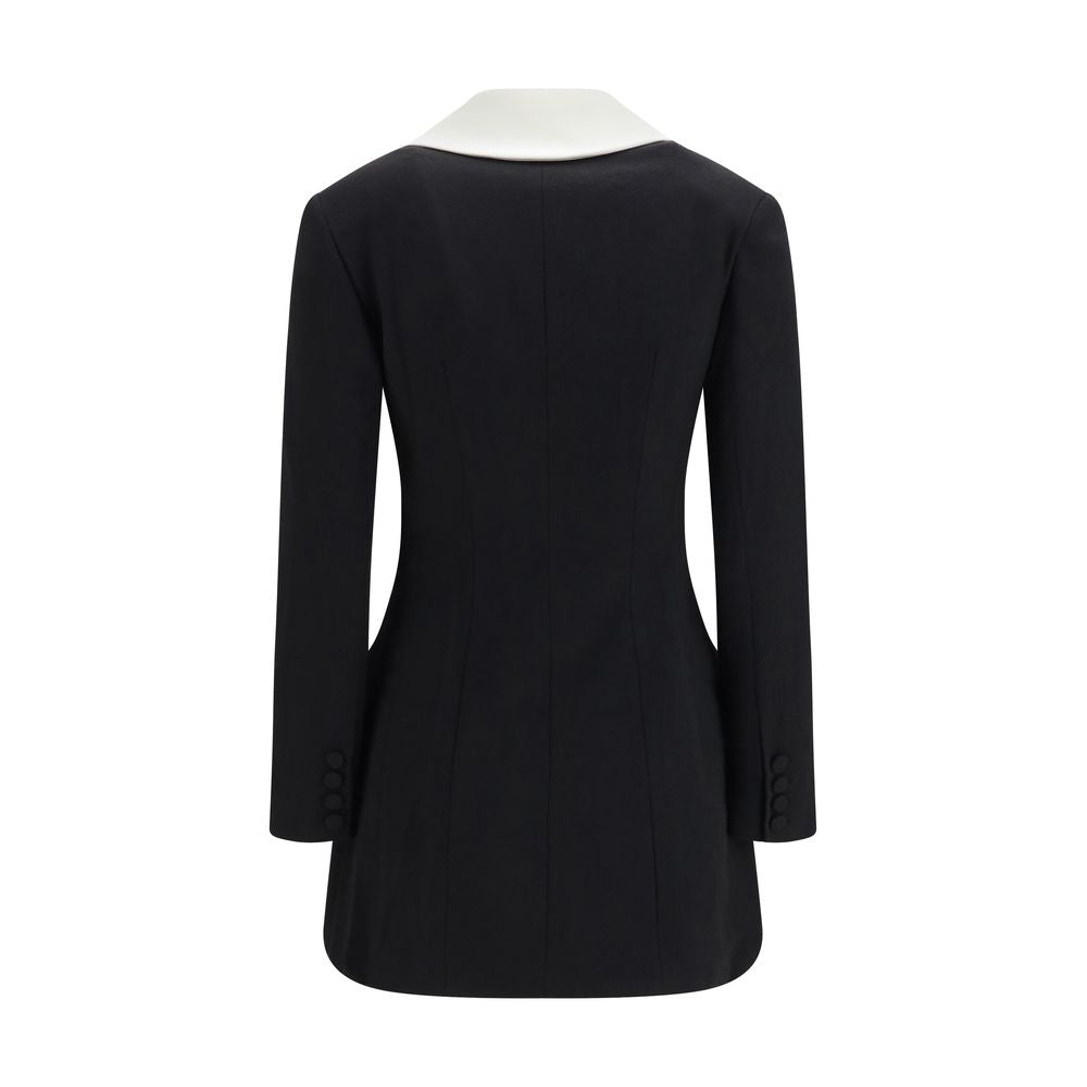 Self-Portrait Black Wool Oves Aries Blazer | Regal Royce
