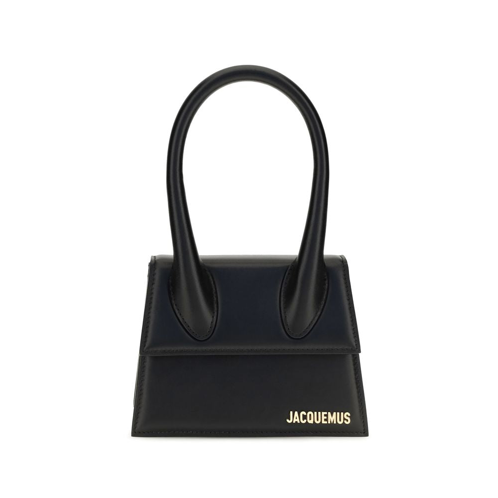 Jacquemus Black Calf Leather Bos Taurus Handbag | Regal Royce