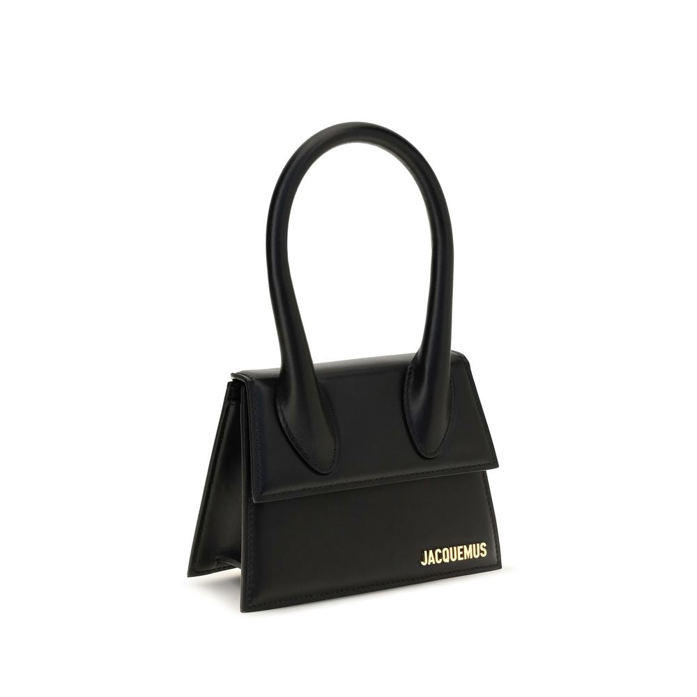 Jacquemus Black Calf Leather Bos Taurus Handbag | Regal Royce